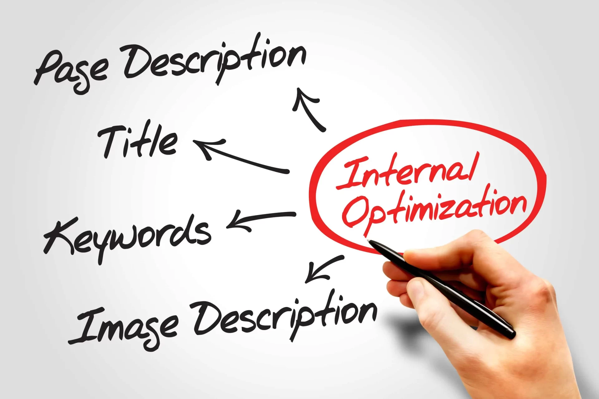 internal optimization on page for improving search factors