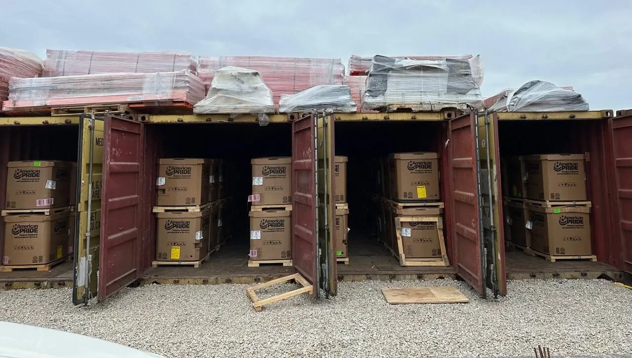 hvac units at el material wholesale warehouse e1744819796526