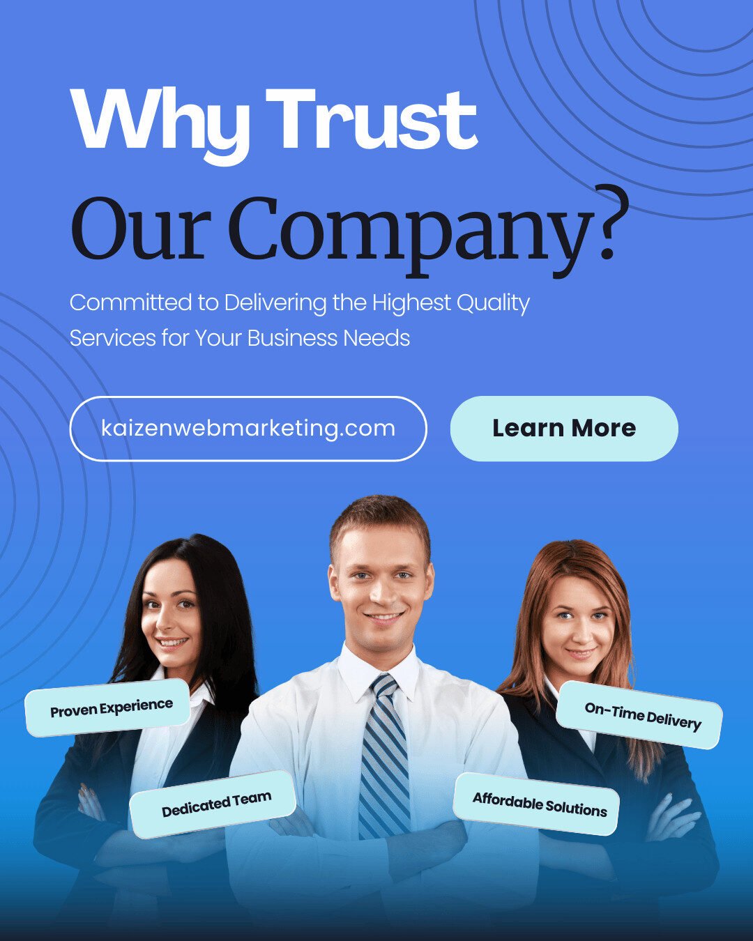 why trust company graphic